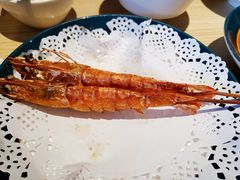 盐烤海捕大虾-小船渔村•大连菜•大连焖鱼(黄河路店)