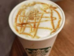 焦糖玛奇朵饮品-星巴克(蒲汇塘路店)