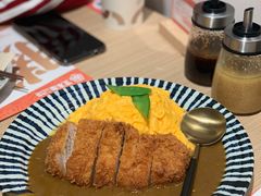 咖喱熔岩蛋猪排饭套餐-堂本家·二代目·炸猪排(Express东海店)