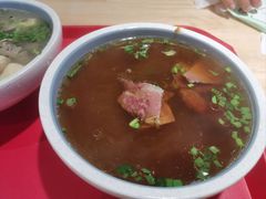 干切牛肉粉丝汤-老新隆牛肉锅贴(新街口店)