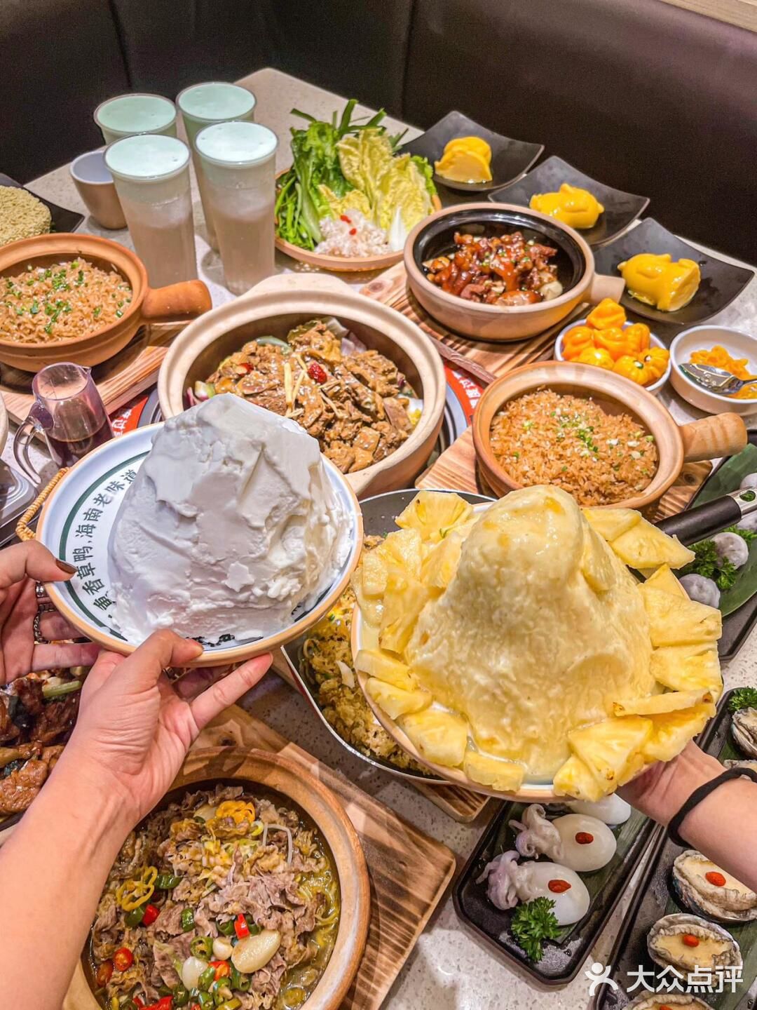 来三亚。。。。见世面了。。。试试香草鸭🦆