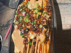 秘制豆皮涮牛肚-叁宝烧烤 西安烧烤 领跑品牌(学府路店)