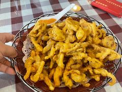 脆炸鲜蘑-苏师傅菜馆(上沙店)
