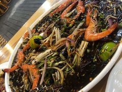 凉拌虾-玛扎烧烤私房菜