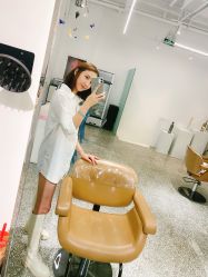 -I+造型烫发染发