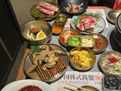 -草家酱蟹炭火烤肉店(珲春南路一店)