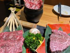 厚切两种拼盘-炼火烤肉店