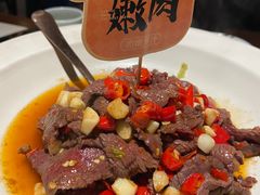 菜籽油炒衡东黄牛肉-遇见湘·地道湖南菜(云门店)