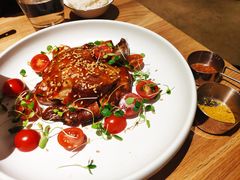 果木炙烤亚麻籽文昌鸡-花舍·新派粤菜·西餐·下午茶(亚运村·鸟巢店)