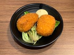 忌廉蟹肉餅-小岚山