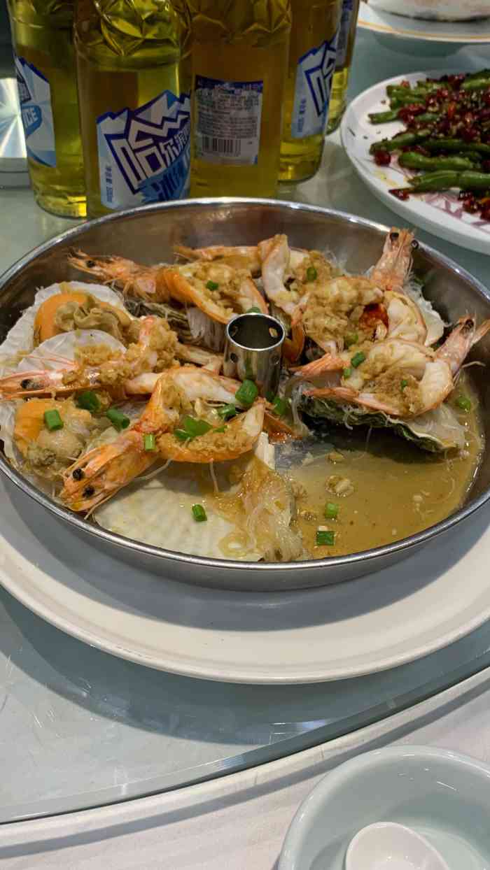 津沽船宴-"家里亲戚寿宴,没好意思拍菜,在门口拍了几.