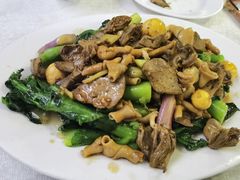 菜心炒鸡杂-醉贤居