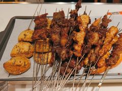 -宝记烧烤·碳锅羊肉·羊蝎子火锅·夜食社(文体路创始店)