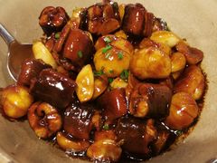 板栗烧鳝段-老船坞水上餐厅(亚洲大酒店  东四十条店)