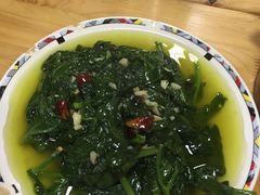 炝炒青菜-人和水上飘(第一家店)