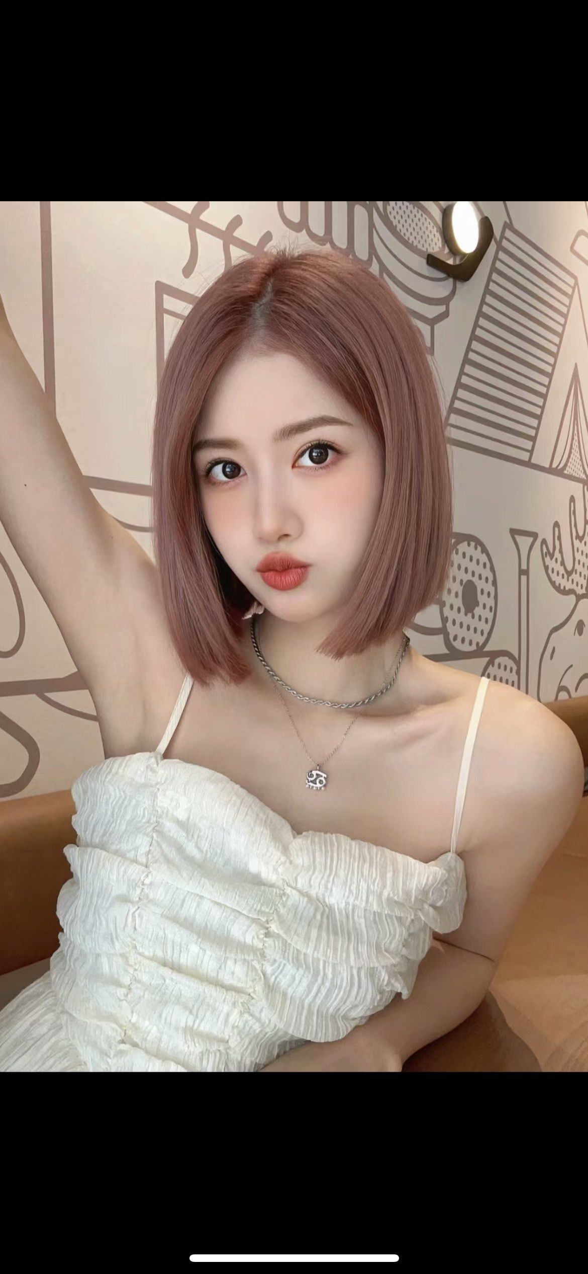 显白甜美系发色