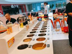 自助调料区-密友回转自助火锅(世茂国际广场店)