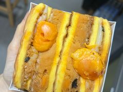 虎皮蛋黄三明治-千里酥(中山北路店)