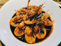 老头儿油爆沼虾-老头儿油爆虾(胜利河美食街店)