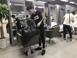 -INS羽毛接发·巴黎画染