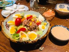 金枪鱼溏心蛋蔬菜沙拉-二丁目食堂(铁西万象汇店)