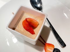 龙井焦糖炖奶-木守西溪溪隐餐厅