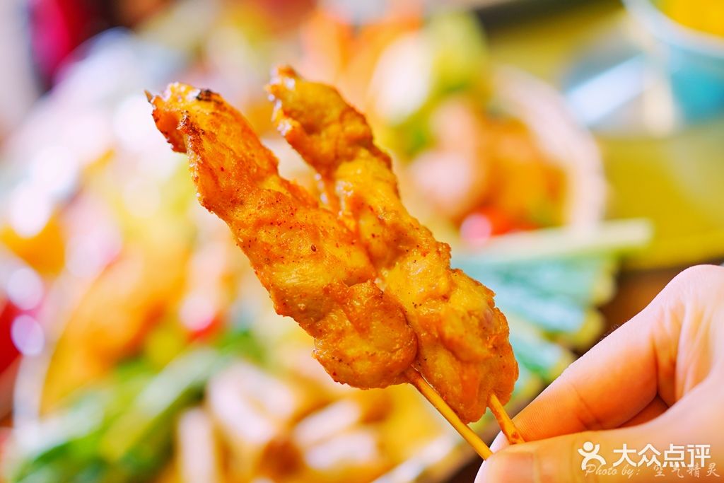 广州蕉叶(五角场店)-沙爹鸡肉串-菜图片-上海美食-大众点评网