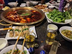 牛油菌菇鸳鸯锅底-巴蜀大宅门火锅(北大街店)