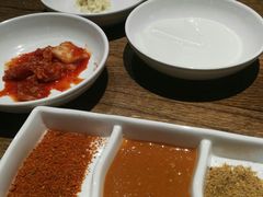 餐前小菜-釜山火炉韩式炭火烤肉(欧洲城店)