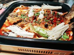 -坂上烧铁板鮰鱼(和谐广场店)