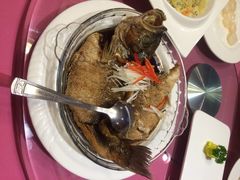 燒汁鱸魚-上海老饭店(北京分店)