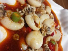 -东来菜馆•手抓海鲜家常菜•海鲜锅贴(鸽子窝店)