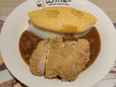 吃鸡奶酪鸡排蛋包咖哩饭-白熊咖哩(新世界城店)