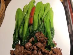 菜心炒鸽杂-大鸽饭(岗顶店)