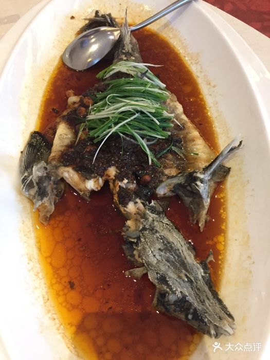 万龙洲海鲜大酒楼(大兴店)豆豉蒸鲟龙鱼图片