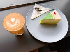 班兰奶油蛋糕-来回·咖啡(钟村咖啡豆店)
