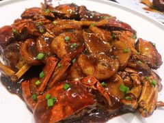 毛蟹炒年糕-蝶园·装修中(BFC外滩金融中心店)