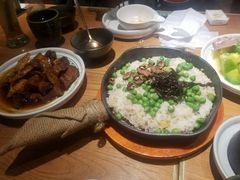 野生牛肝菌火腿洋芋焖饭-云海肴·汽锅鸡·云南菜(高德置地店)