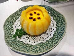 金瓜焦糖布丁-景月阁空中食府(希尔顿酒店)