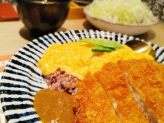 咖喱熔岩蛋猪排饭套餐-堂本家·二代目·炸猪排(Express东海店)