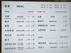 菜单-Manner Coffee(壹方城店)