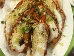 蒜蓉蒸小龙虾-盛港湾海鲜食府(黄沙店)