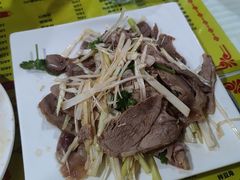 葱拌羊肉-余福记老味道烩面馆(长春店)