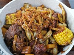 内蒙焖面-内蒙焖面大盆骨餐馆(山大路店)