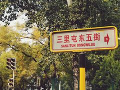 -三里屯东五街银杏大道