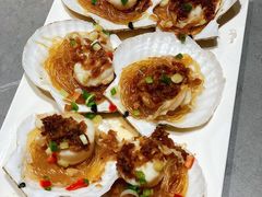 蒜蓉粉丝蒸扇贝-神洲四海大酒楼(王府井澳门中心店)