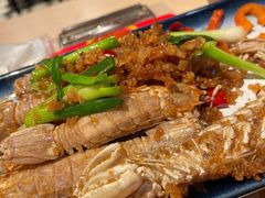 椒盐皮皮虾-避风塘(宝山万达店)