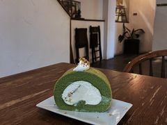 桂花抹茶奶冻卷-MAISON门前杂货店