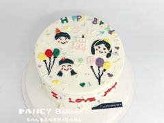 -卡比儿童蛋糕·心意定制·低脂零卡糖动物奶油FancyBALLOON(滨海店)