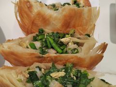 脆皮大虾仁韭菜盒-海味当家·蒸锅海鲜(中山广场创始店)